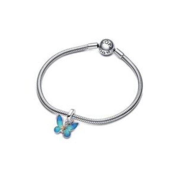Pandora Moments 14K Plated 0.01 Ct. Tw. Lab-Grown Dangle Charm - Picture 3 of 3